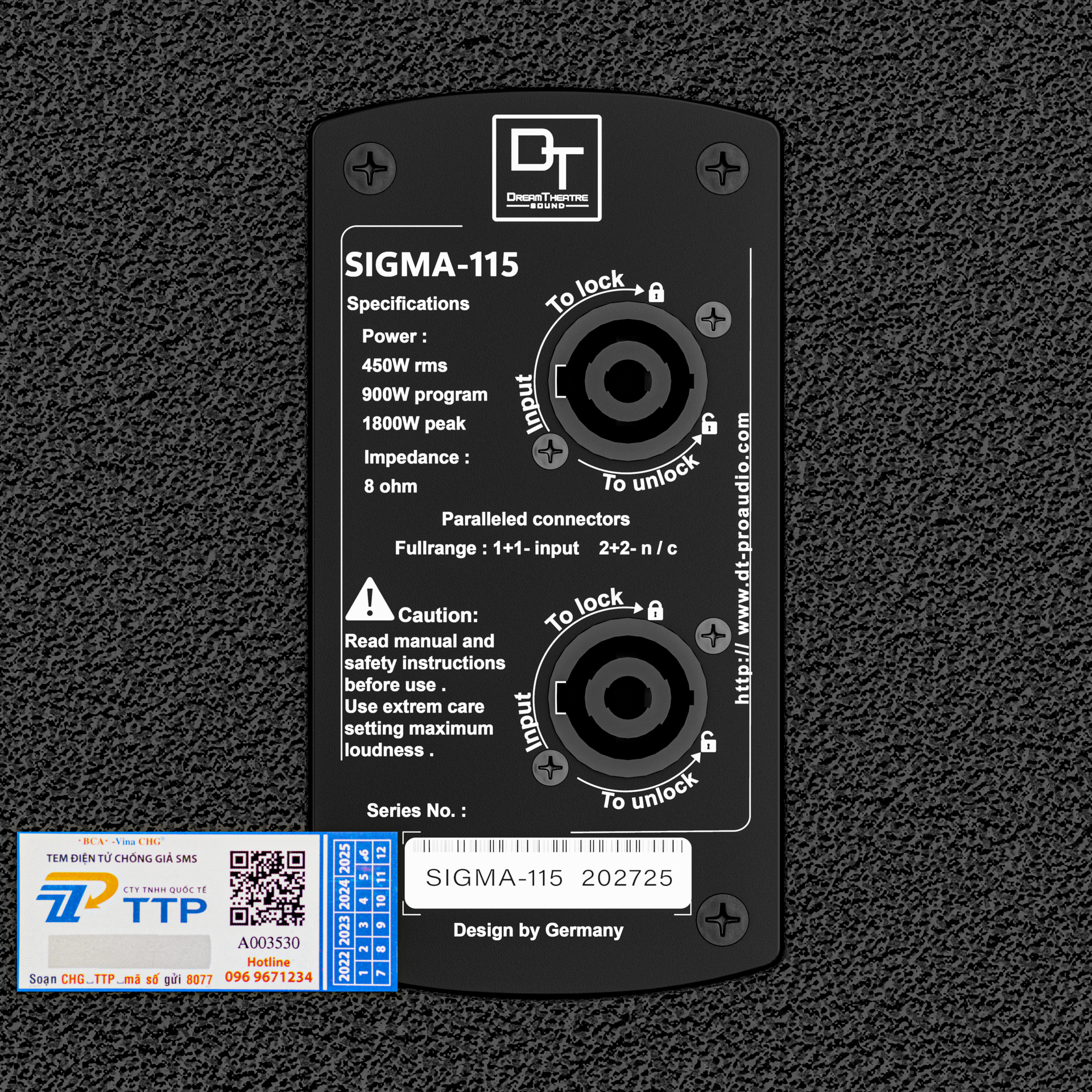 Loa sub hơi DT Sigma115 - Hình 13